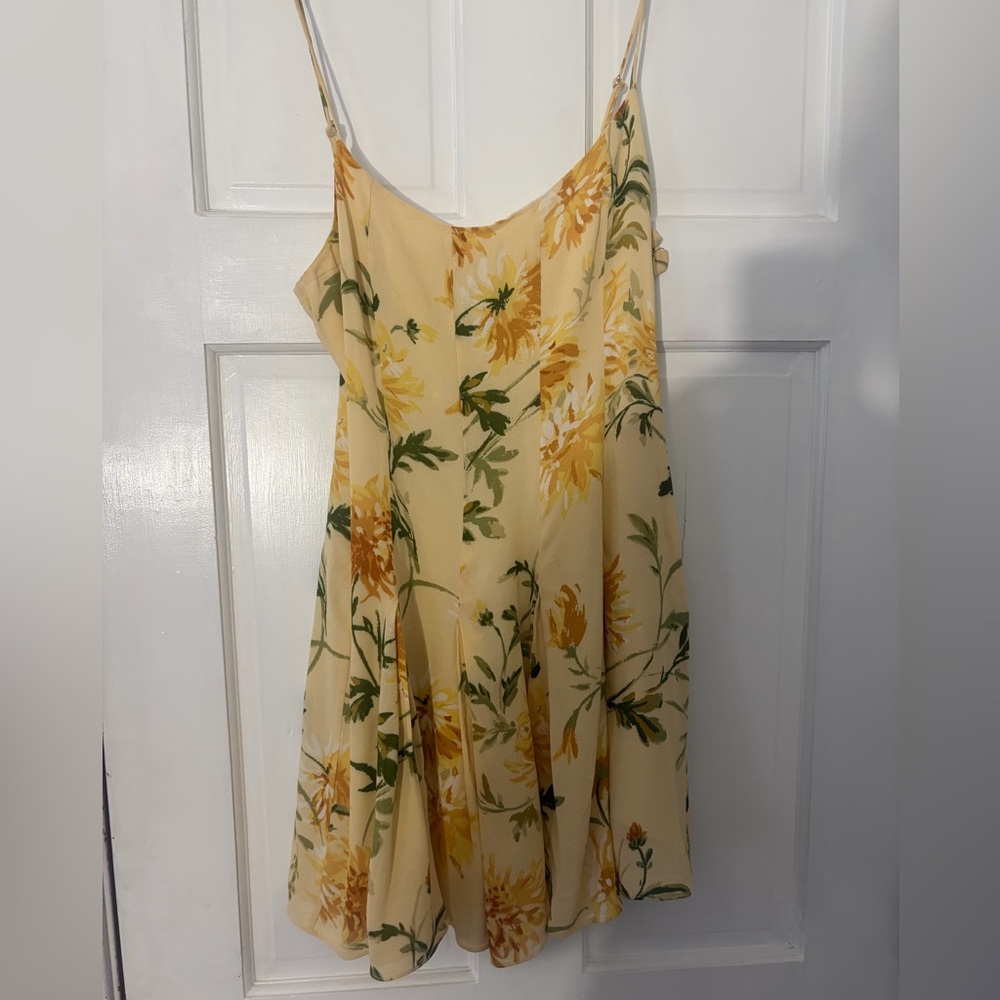 Reformation Annelise floral minidress